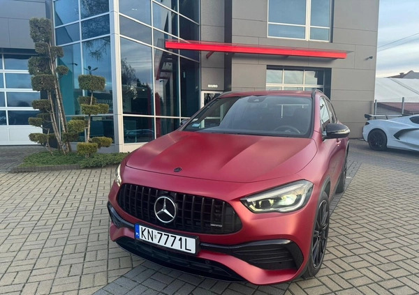 Mercedes-Benz GLA cena 194999 przebieg: 16440, rok produkcji 2021 z Kosów Lacki małe 37